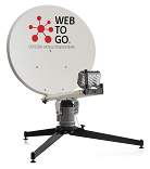 Filiago mobil Eutelsat FLY Anlage Selbstausrichtende Satellitenanlage Filiago mobil Eutelsat FLY